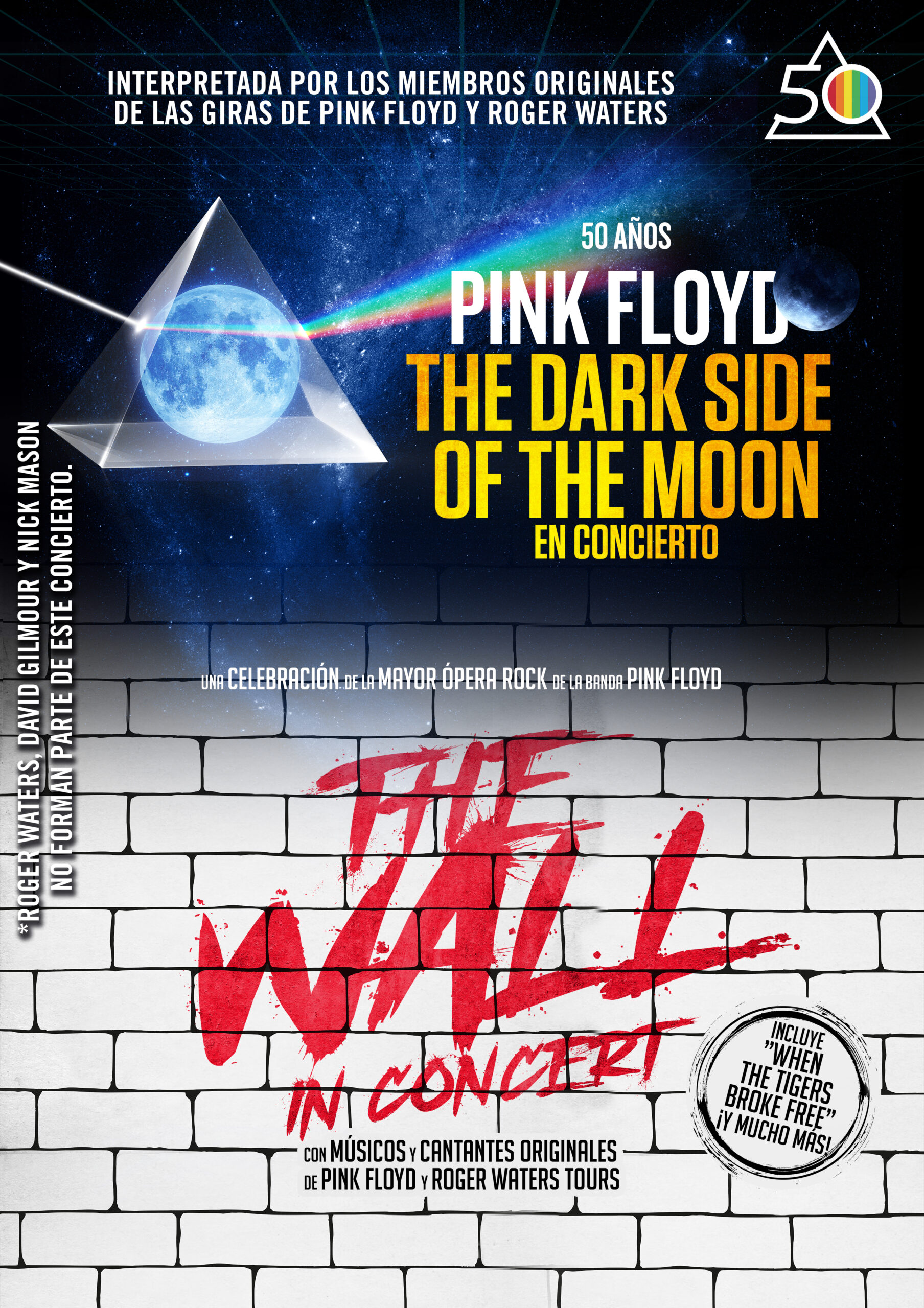 The Wall & The Dark Side of the Moon en Concierto